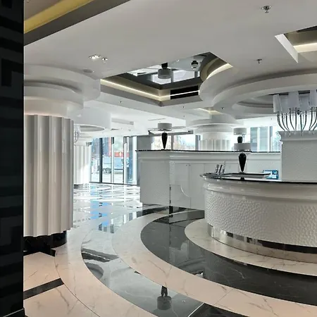 아파트 White Sky 20 Hanza Tower- Free Parking 슈체친