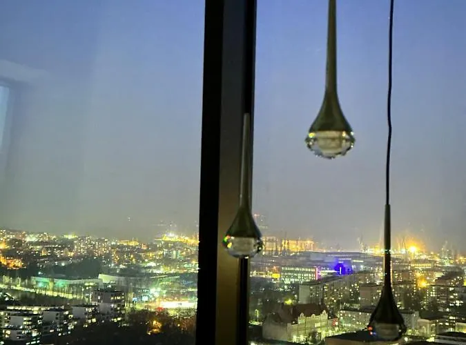 아파트 White Sky 20 Hanza Tower- Free Parking 슈체친